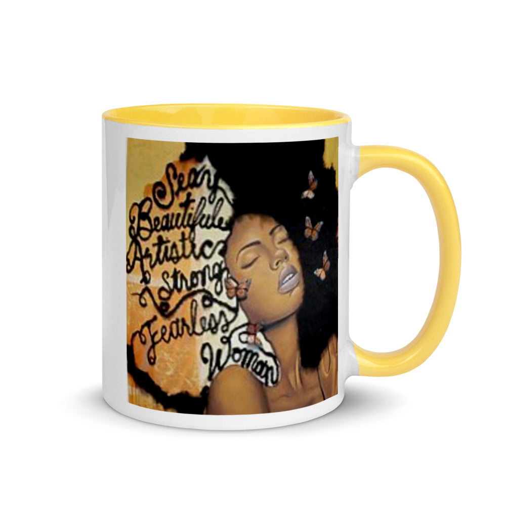 Butterfly Fro mug